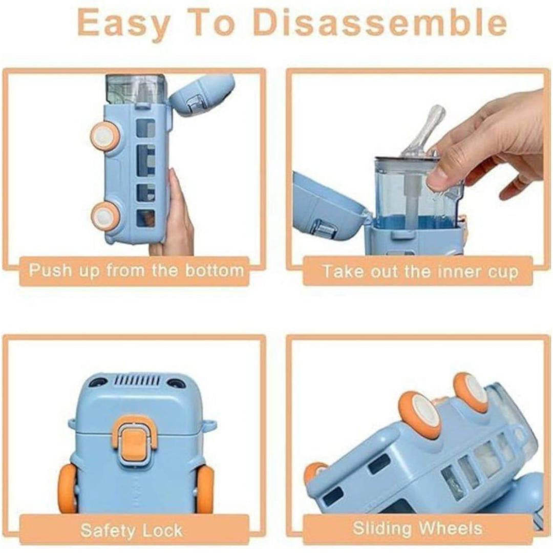 Bus shape water bottle ￼