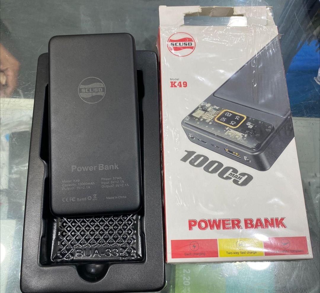 Compact Power Bank - Portable, Fast Charging Power for 3 Devices