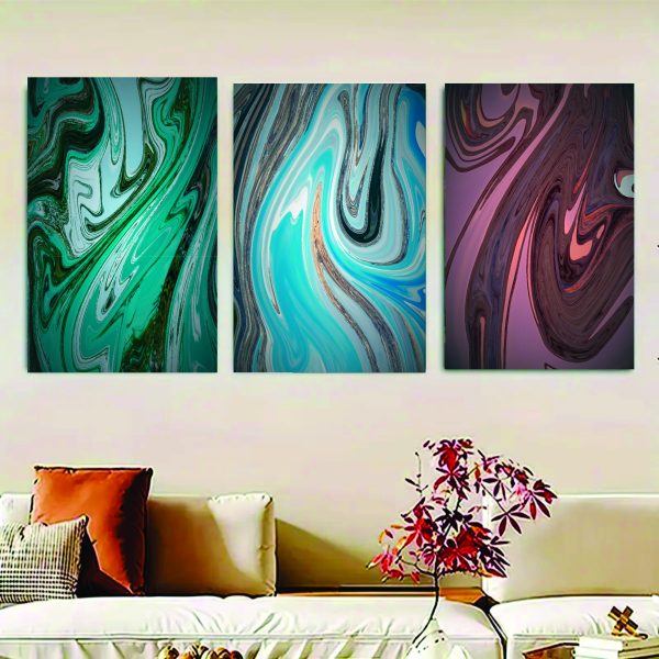 Set Of 3 Sky Sticky Canvas Phototiles Frame For Wall
